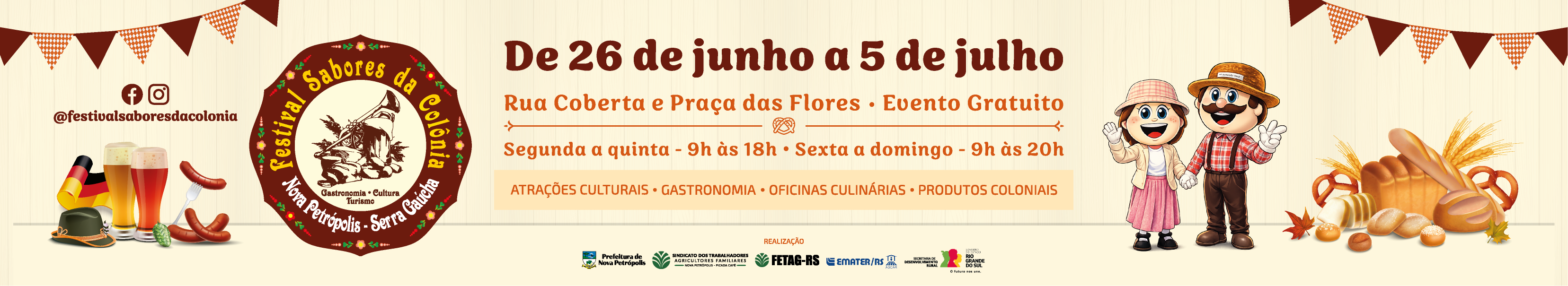 Festival Sabores da Colônia