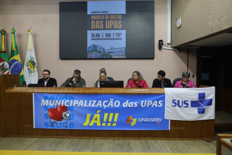 Sindiserv defende retomada da gestão das UPAs pela prefeitura de Caxias do Sul