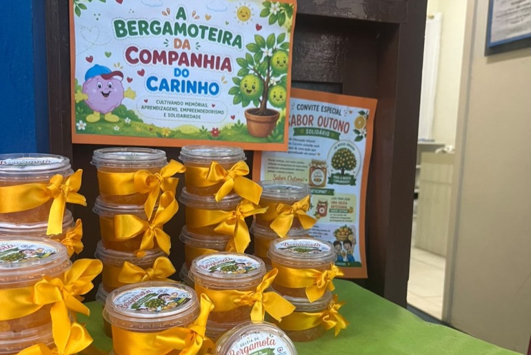 Bergamotas rendem aprendizado e solidariedade na Educação Infantil
