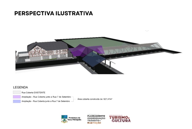 Nova Petrópolis garante R$ 2 milhões para ampliar a Rua Coberta  