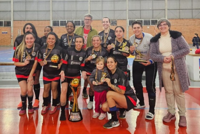 Água Morna é campeã do Futsal Feminino do Sindiserv