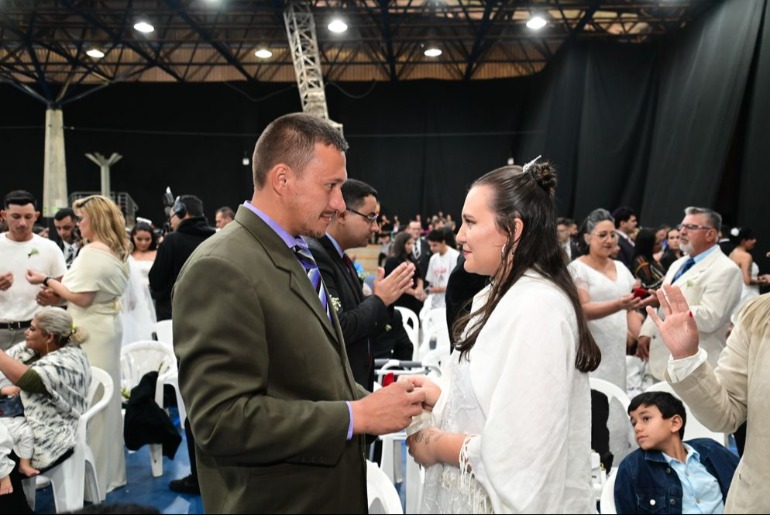 Abertas as inscrições para o casamento comunitário deste ano em Caxias