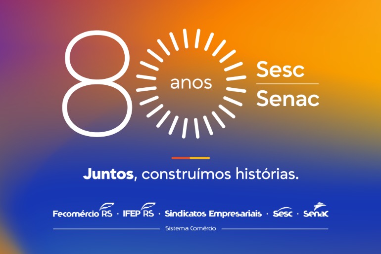 Caxias do Sul recebe programação gratuita em celebração dos 80 anos de Sesc e Senac
