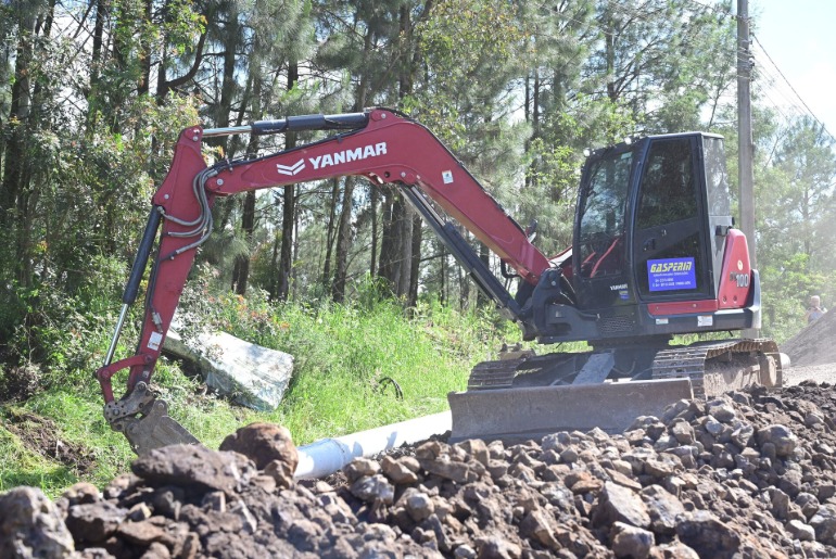Samae inicia obra de adutora entre Vila Oliva e Santa Lúcia do Piaí