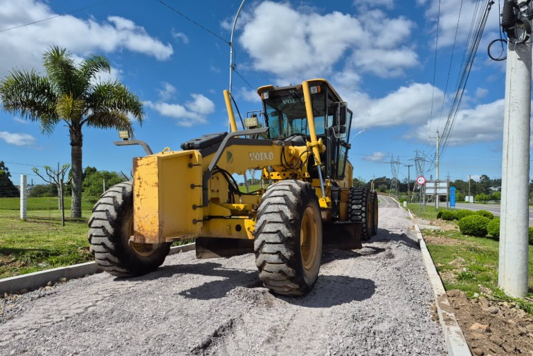 Farroupilha avança na ampliação da pista de caminhada e ciclovia da Rodovia dos Romeiros